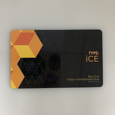 OEM 13.56MHZ UID 변경 가능한 RFID 스마트 카드 0.8mm 두께 4k 바이트 칩