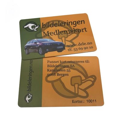 오니티 카바 RFID 키 카드 반짝이는 매트 얼룩진 마무리 오프셋 인쇄 액세스 제어
