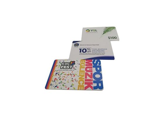 PVC / PET 재료 RFID 키 카드 접근 제어 호텔 키 카드 320바이트 메모리