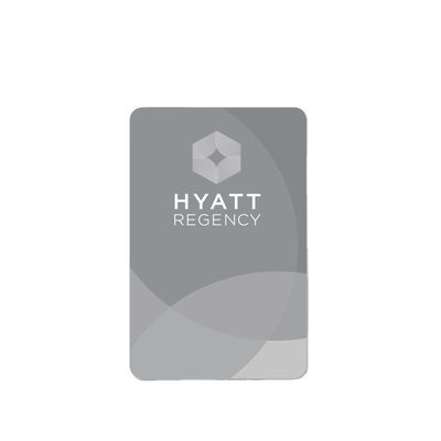 PVC 스마트 마그네틱 호텔 RFID 키 카드 0.8-0.9mm 두께 접근 제어