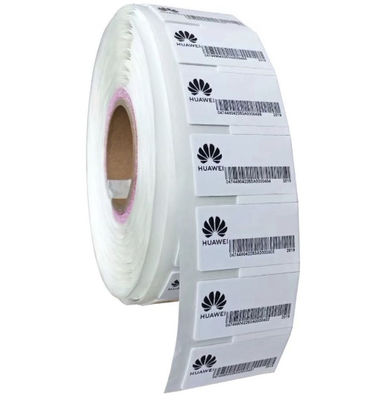 868MHz 인쇄 가능한 UHF 반금속 태그 맞춤형 크기 수동 RFID PET 태그