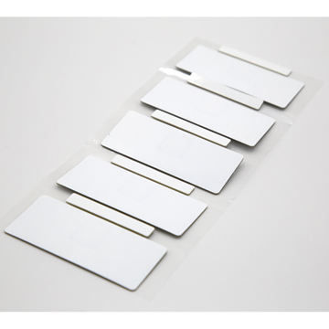 인쇄 가능한 유연한 금속 UHF RFID 라벨 45.0x8.0mm UHF RFID 금속 태그