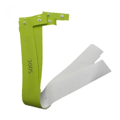 맞춤형 크기 종이 RFID 신발 태그 860MHZ-960MHZ 시간 시스템에 대한 주파수