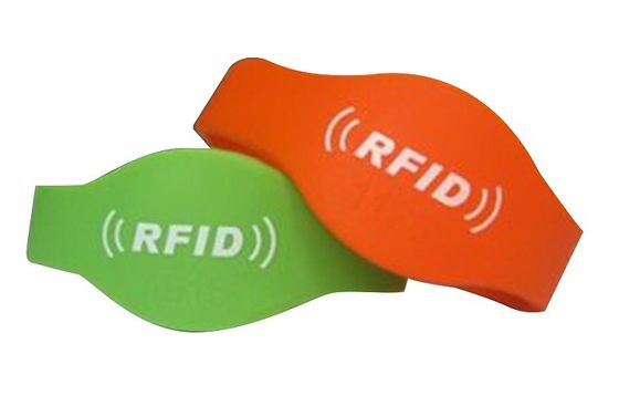 반 충돌 실리콘 RFID 칩 손목밴드