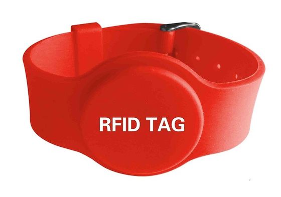 OEM 스마트 실리콘 NFC RFID 액세스 제어 손목밴드 13.56MHZ 축제 이벤트
