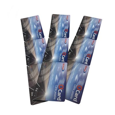 팬 폴드 NFC RFID 종이 티켓 ISO14443A 프로토콜 85x54mm 기차용