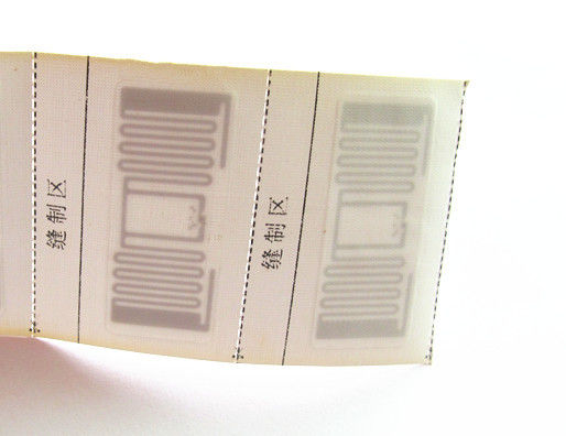 50X35mm 직물 UHF RFID 라벨 태그 ISO18000-6C 의류 관리용