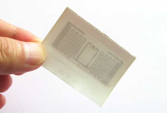 50X35mm 직물 UHF RFID 라벨 태그 ISO18000-6C 의류 관리용