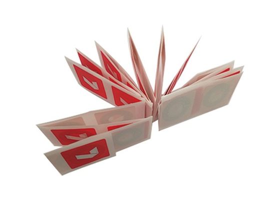 1000pcs/Roll 코팅 된 종이 RFID 칩 스티커 라벨 ISO14443A 86x54mm