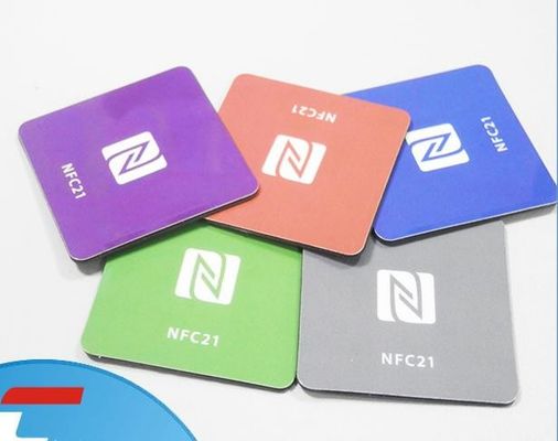 HF 13.56MHz NFC 전자 태그 NFC 213 스티커 사용자 지정 로고