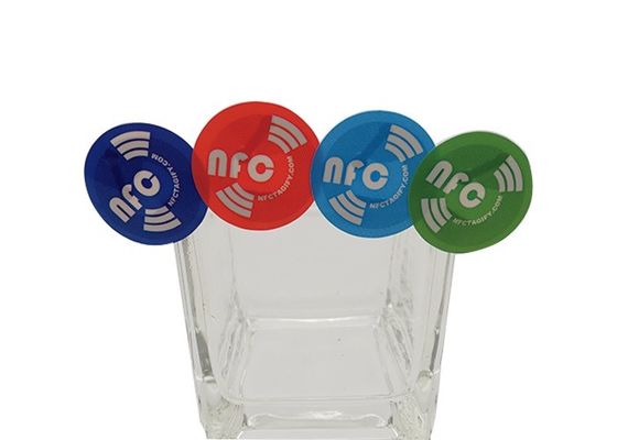 접촉 없는 전송 전자 NFC 스티커 TYPE 2 NFC 포럼 태그 라벨
