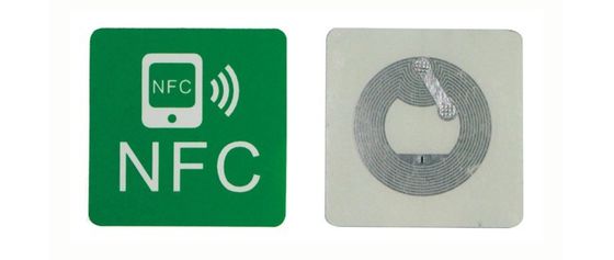 OEM 213 칩 플라스틱 순찰 RFID NFC 태그 스티커 13.56mhz 방수