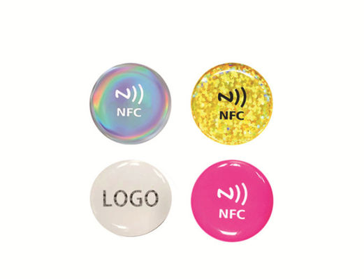 PET PVC 마이크로 NFC 에포시 태그 스티커 ISO14443A 마케팅 홍보 활동