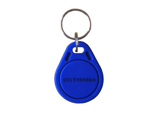 13.56MHz T5577 칩 RFID 키 체인 방수 키 포브 ISO15693 ISO14443A