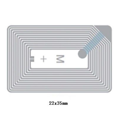 사용자 지정 고주파 인레이 RFID 태그 NFC 쓰기 가능한 태그 1-3cm 읽기 범위