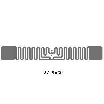 ALIEN H3 칩 건조 RFID UHF 인레이, Rfid 젖은 인레이 70X9.5mm 사용자 지정 로고