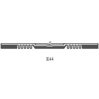 860MHz-960MHz 주파수 RFID 건조 인레이 105x6mm 4.5m 읽기 거리와 함께