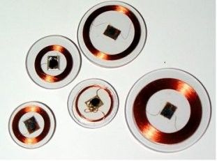 PVC 플라스틱 프로그래밍 가능한 RFID 태그 액세스 제어 125KHz 13.56MHz 512 비트 R/W