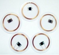 PVC 플라스틱 프로그래밍 가능한 RFID 태그 액세스 제어 125KHz 13.56MHz 512 비트 R/W