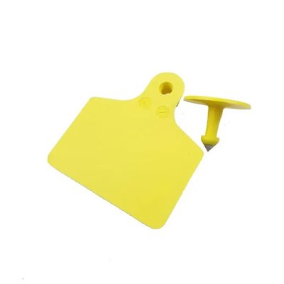 70x80mm 104x74mm UHF 동물 RFID 귀 태그 가축 모니터링을위한 TPU 물질